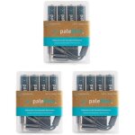 12 piles rechargeables usb - c aa / hr6 1700mah paleblue lithium ion 1. 5v