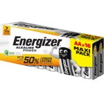 16 piles aa / lr6 energizer alcaline power maxi pack 16 piles aa / lr6 energizer alcaline power maxi pack