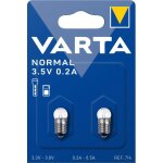 2 ampoules  vis varta 714 argon 3, 5v 0, 2a