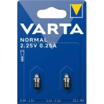 2 ampoules  vis varta 742 argon 2, 25v 0, 25a