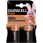 2 piles alcalines c / lr14 duracell plus 2 piles alcalines c / lr14 duracell plus