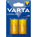 2 piles alcalines c / lr14 varta longlife 2 piles alcalines c / lr14 varta longlife