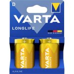 2 piles alcalines d / lr20 varta longlife 2 piles alcalines d / lr20 varta longlife