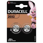 2 piles cr2032 duracell bouton lithium 3v