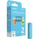 2 piles rechargeables aa / hr6 950mah panasonic eneloop lite bk - 3lcce 2 piles rechargeables aa / hr6 950mah panasonic eneloop lite bk - 3lcce