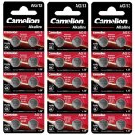 30 piles ag13 / lr44 / lr1154 / 1166a camelion alcaline 1, 5v 30 piles ag13 / lr44 / lr1154 / 1166a camelion alcaline 1, 5v