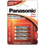 4 piles alcalines aaa / lr03 panasonic pro power 4 piles alcalines aaa / lr03 panasonic pro power