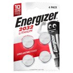 4 piles cr2032 energizer bouton lithium 3v