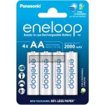4 piles rechargeables aa / hr6 2000mah panasonic eneloop bk - 3mcde
