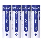 4 piles rechargeables aa / hr6 3300mwh xtar li - ion 1. 5v 4 piles rechargeables aa / hr6 3300mwh xtar li - ion 1. 5v