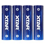4 piles rechargeables aa / hr6 4150mwh 2500mah xtar li - ion 1. 5v
