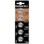 5 piles cr2032 duracell bouton lithium 3v