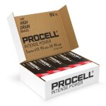 50 piles alcalines 9v / 6lr61 duracell procell intense 50 piles alcalines 9v / 6lr61 duracell procell intense