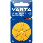6 piles auditives 10 / pr70 varta hearing aid batteries 6 piles auditives 10 / pr70 varta hearing aid batteries