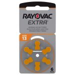 6 piles auditives 13 / pr48 rayovac extra 6 piles auditives 13 / pr48 rayovac extra