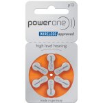 6 piles auditives p13 power one zinc - air 6 piles auditives p13 power one zinc - air
