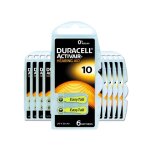 60 piles auditives 10 / pr70 duracell hearing aid activair 60 piles auditives 10 / pr70 duracell hearing aid activair