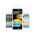 60 piles auditives 675 / pr44 duracell hearing aid activair 60 piles auditives 675 / pr44 duracell hearing aid activair