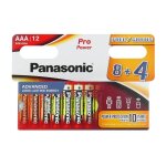 8 + 4 piles alcalines aaa / lr03 panasonic pro power 8 + 4 piles alcalines aaa / lr03 panasonic pro power