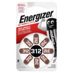 8 piles auditives 312 / pr41 energizer ez turn & lock 8 piles auditives 312 / pr41 energizer ez turn & lock