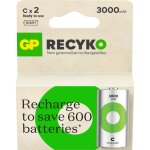Gp batteries 2 piles rechargeables c / hr14 3000mah gp recyko Gp batteries 2 piles rechargeables c / hr14 3000mah gp recyko