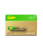Gp batteries 24 piles alcalines aaa / lr03 gp ultra Gp batteries 24 piles alcalines aaa / lr03 gp ultra