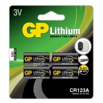 Gp batteries 4 piles cr123a gp lithium 3v Gp batteries 4 piles cr123a gp lithium 3v