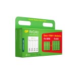 Gp batteries destockage ! chargeur 4 gp recyko avec 4 piles aa 2100mah + 4 piles aaa 850mah Gp batteries destockage ! chargeur 4 gp recyko avec 4 piles aa 2100mah + 4 piles aaa 850mah