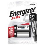 Pile 2cr5 / 245 energizer lithium 6v