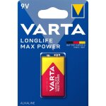 Pile alcaline 9v / 6lr61 varta longlife max power Pile alcaline 9v / 6lr61 varta longlife max power