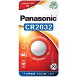 Pile cr2032 panasonic bouton lithium 3v