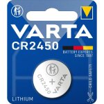 Pile cr2450 varta bouton lithium 3v