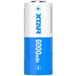 Pile rechargeable 26650 xtar lithium 3, 6v 6000mah 10a