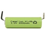 Pile rechargeable cosse a souder aa / nh - r6 2200mah camelion Pile rechargeable cosse a souder aa / nh - r6 2200mah camelion