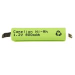 Pile rechargeable cosse a souder aaa / nh - r03 800mah camelion Pile rechargeable cosse a souder aaa / nh - r03 800mah camelion