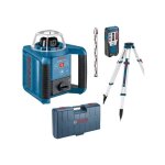Bosch laser rotatif auto h 400m grl400h + trpied + mire - 06159940jy