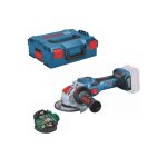 Bosch meuleuse x - lock 125mm 18v solo gwx 18v - 15sc - 06019h6500