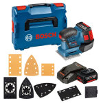 Bosch ponceuse vibrante 18v 5ah - gss18v - 10 - 06019d0201