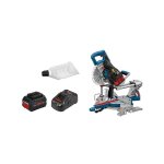 Bosch scie  onglets et radiale 18v 8ah 216mm gcm18v - 216 - 0601b41001