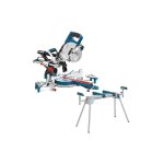 Bosch scie radiale et onglets 1600 w  216 mm - gcm8sjl + gta2600