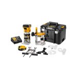 Dewalt affleureuse / dfonceuse 18v xr 8 mm 2x5 ah - dcw604p2