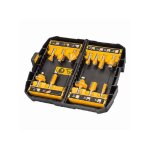 Dewalt coffret 12 fraises de dfoneuse 8mm - dt90016