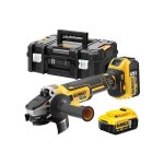 Dewalt meuleuse d'angle 18v xr 125 mm 2x5 ah - dcg405p2