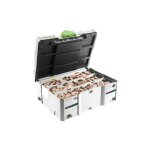 Festool assortiment de domino en htre ds 4 / 5 / 6 / 8 / 10 1060 bu - 576794