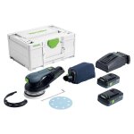 Festool ponceuse excentrique 18v 2x4 ah etsc 2 125 4, 0 i - plus - 577736