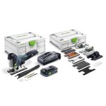 Festool scie sauteuse 18v psc 420 hpc 4. 0 ebi - set carvex - 576523
