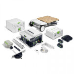 Festool scie sur table sans fil csc sys 50 ebi - set - 577379
