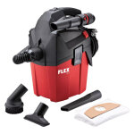 Flex aspirateur compact avec nettoyage manuel vc 6 l mc - 481513