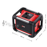 Ks tools enceinte de chantier secteur & 18v solo - 100172f