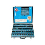 Leman coffret 66 mches dfonceuse carbure queue 8mm - 42870066